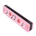 thumbnail image 3 of Esquirla Musical Instrument Play Toy Cartoon Mouth Organ for Family Activity Beginner Pink, 3 of 8