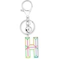 thumbnail image 2 of Letter Keychain,26 Letters A-Z Decorative Letter Keychain,Name Keychain for Women Girls Men Teenager Gift, 2 of 2