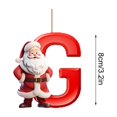 thumbnail image 3 of Vaidha 26 Letters Christmas Tree Decoration Pendant Christmas Tree Ornaments Personalized DIY Christmas Ornaments Christmas Decoration Xmas Tree Hanging Decor Feature, 3 of 5