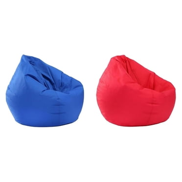 LOVEVER 2CPS  Bean Bag Chairs Large Bean Bag Couch for Adults Stuffed Lazy Sofa Chair