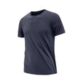 thumbnail image 1 of LNWUY Men's Plus Size Short Sleeve UPF 50+ T-Shirt Quick Dry Rash Guard Athletic Running Swim Top Tee Performance Water Shirts Blue XL, 1 of 6