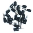 thumbnail image 1 of 1000pcs VE0512Tubular Wire Cold Pressure Connector Electrical Terminals Cable Crimps Wire Ferrules For 0.5mm2, 22 AWG Wire VE0512 - (Color: VE0512, Pins: Black), 1 of 7