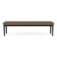 thumbnail image 4 of Lenox Steel Reception Waiting Room Healthcare 3-Seat Bench / Black Steel / Brown, 4 of 5