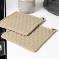 thumbnail image 4 of Fabstyles Fouta Cotton Pot Holder Set of 2, 4 of 5
