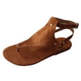 thumbnail image 4 of LSLJS Summer Ladies Shoes Flat Bottom Roman Flip Flops Casual Women's Sandals, 4 of 4