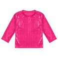 thumbnail image 4 of MIASHUI T-Shirt à Paillettes pour Garçons et Filles, Col Rond, Manches Longues, pour Carnaval, Rose Vif, 4-5 Ans, 4 of 6
