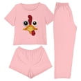 thumbnail image 1 of Womens Pajamas Set, Casual Pants and Tops Sleepwear, 1 of 8