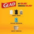 thumbnail image 5 of Glad Sacs à Ordures Transparents - Réguliers 74 Litres - 10 Sacs à Déchets, Solides Garantis, 5 of 5