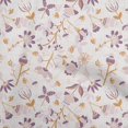 thumbnail image 1 of oneOone Rayon Brown Fabric Florals Sewing Material Print Fabric By The Yard 56 Inch Wide, 1 of 4