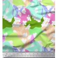 thumbnail image 1 of Soimoi Poly Georgette Fabric Floral Shirting Print Sewing Fabric Yard 42 Inch Wide, 1 of 1
