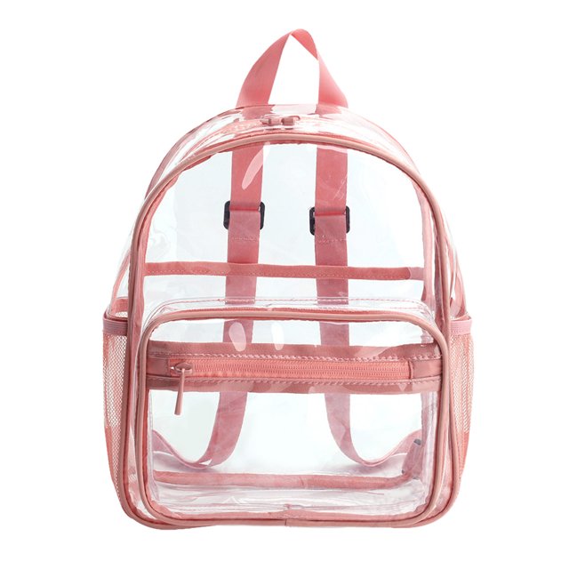 EGNMCR Travel Bag PVC Large Capacity Transparent Backpack School Bag Beach Bag Bag A backpack