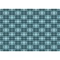 thumbnail image 1 of Ahgly Company Machine Washable Indoor Rectangle Transitional Blue Lagoon Blue Area Rugs, 2' x 3', 1 of 7