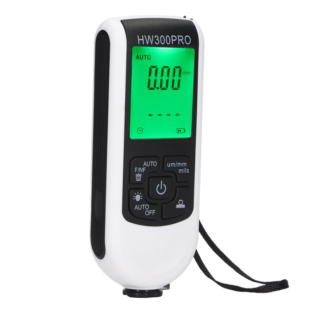 Digital Paint Thickness Gauge, Coating Thickness Meter For Automotive Paint Film Thickness Measurement, 0-2000 Um
