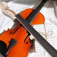 thumbnail image 2 of 1 Ensemble Tête de Violon avec Fingerboard Accessoire de Violon en Bois 4/4 Remplacement, 2 of 9
