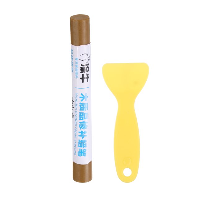 Uxcell Bâtons de Remplissage en Bois Réparation des Égratignures des Meubles en Bois Retouche, Bois Brun
