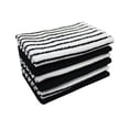 thumbnail image 2 of Hometrends Bar Mop Dish Cloth 6 pack, 100% Cotton, Black, 2 of 5