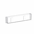 thumbnail image 2 of Clear Wall Mounted Bookshelf Living Room No Punch Storage Organizer Magazine Rack Childrens Picture Book Shelf Spice Jar Holder Clear Plastic Design, 2 of 7
