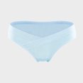 thumbnail image 3 of XZNGL Ladies Comfortable Prenatal Solid Color Large Size Abdominal Panties Low Waiste Underpants, 3 of 5