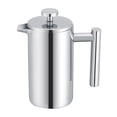 thumbnail image 2 of Presse Française - Cafetière à Double Paroi en Acier Inoxydable 350ML avec Filtre, 2 of 7