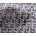 thumbnail image 4 of oneOone Viscose Chiffon Fabric Leaves & Floral Block Printed Craft Fabric BTY 42 Inch Wide, 4 of 4