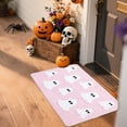 thumbnail image 2 of Living Room Decor,Halloween Pumpkin Rug Non Slip Soft Flannel Like Bath Mat Easy Clean Decor for Doorstep Living Room Bedroom, 2 of 6