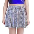 thumbnail image 1 of Robes de Danse pour Filles Robe Toot Toot Jupe Cheerleading à Sequins avec Design Découpé Robe Courte Polyvalente pour Performances et Événements, 1 of 3