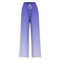 thumbnail image 5 of Pantalons pour Femmes, Pantalons Larges à Rayures Imprimées à Cordon de Serrage pour Femmes, 5 of 5