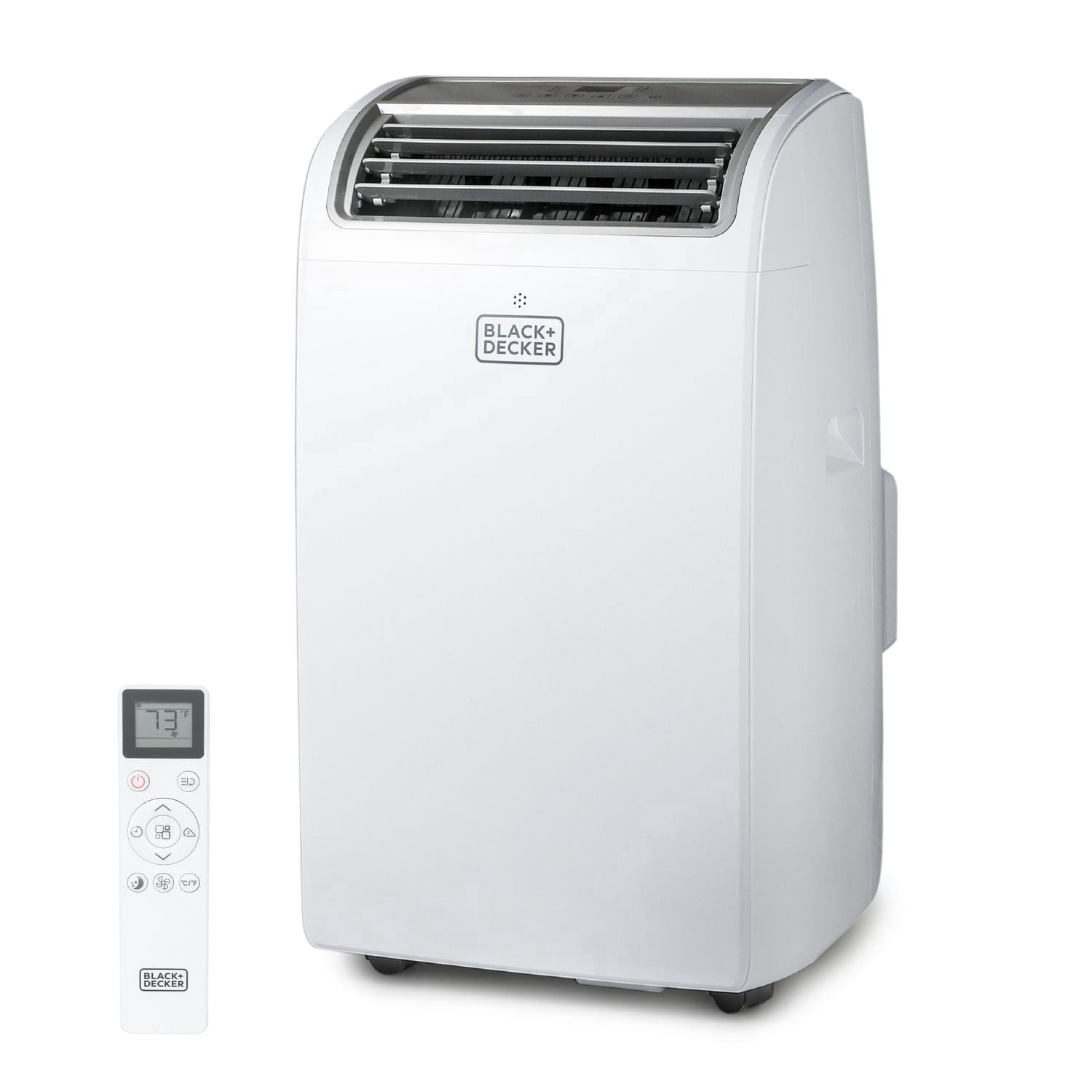 BLACK+DECKER Portable Air Conditioner, 8,150 BTU SACC/CEC (12,000 BTU ASHRAE 128) for Rooms Up To 550 Sq. Ft., White