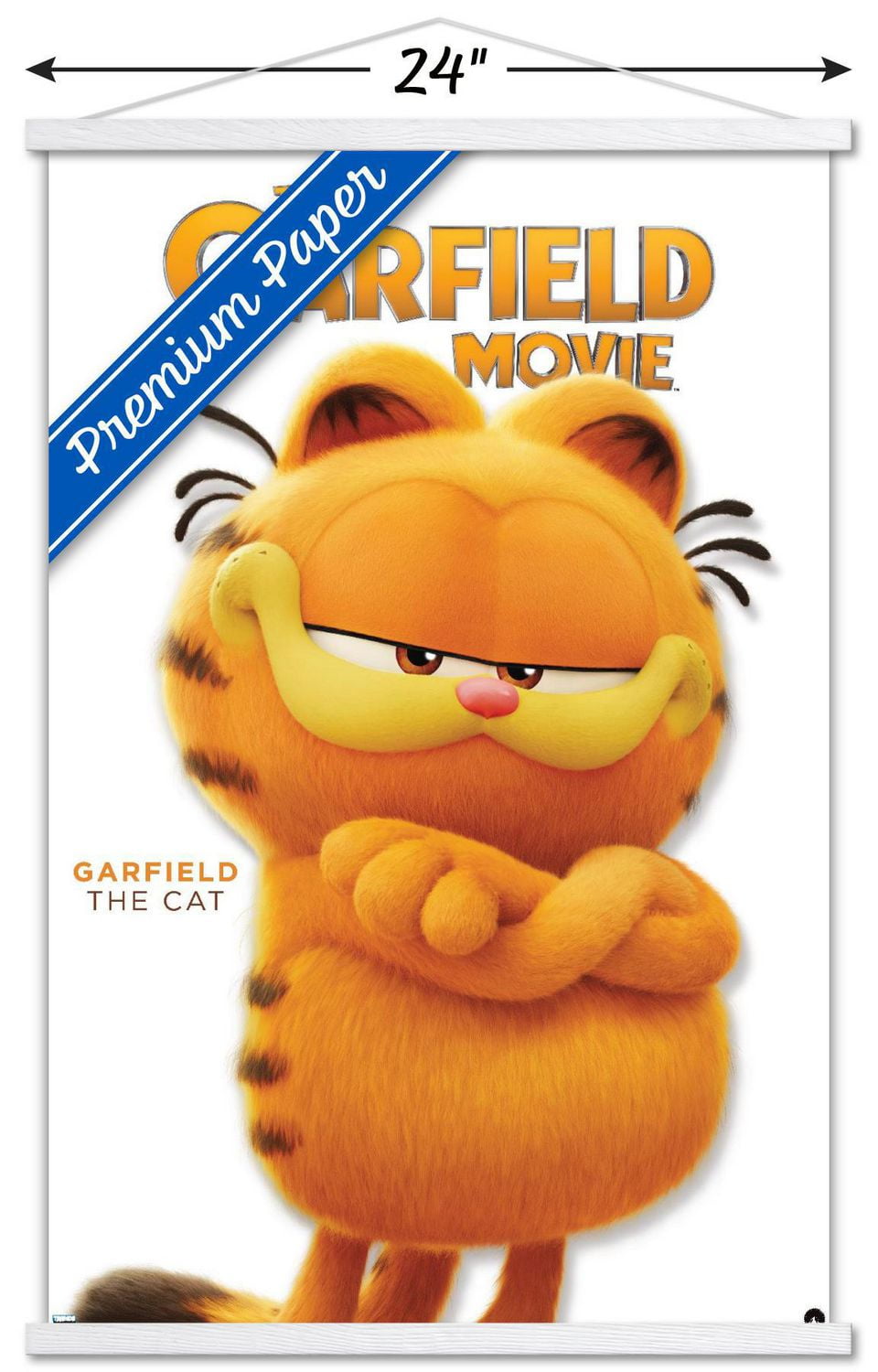 The Garfield Movie - Feature Series 24 Wall Poster with Magnetic Frame