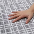 thumbnail image 4 of YUSAZENS 2 x 6 Washable Area Rugs for Living Room, Bedroom, Modern Plaid Non-Slip Rug, Farmhouse Throw Rug, Stain-Resistant, Soft Carpet for Home Decor Dark Gray, 4 of 6