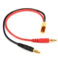 thumbnail image 4 of Fdit XT60 To 4.0mm Banana Plug Connector,22cm RC Battery Charge XT60 To 4.0mm Banana Plug 14AWG Cable For Lipo Battery Charger,XT60 Female Cable Adapter, 4 of 8