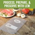 thumbnail image 4 of LEM Products MaxVac Quart Vacuum Sealer Bags, 8 x 12 Inches, Compatible with Major Vacuum Sealer Brands, 100 Count, 4 of 8