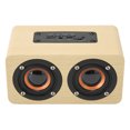 thumbnail image 4 of Retro  Speaker, Portable  Speaker Wood Grain Deep Bass Powerful Sound  For Tablet For Projector Yellow Wood Grain, 4 of 8