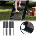 thumbnail image 1 of JWshufel 4 Pack Recreational Vehicle Step Covers Soft Non-Slip Stair Covers Easy to Install Clean and Long Lasting Protects Pets and Family Suit for Mobile Home Steps, 1 of 6