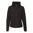 thumbnail image 1 of DRI DUCK  Womens Ascent Soft Shell Hooded Jacket, XL, Black, 1 of 1