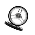 thumbnail image 1 of pitrice Vélo Pliant Roue Facile EZ Roues pour Voyage Porte-Bagages Argent, 1 of 9