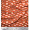 thumbnail image 1 of Soimoi Polyester Crepe Fabric Car Transport Decor Fabric Printed Yard 42 Inch Wide, 1 of 3