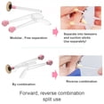 thumbnail image 3 of Xingzhi Contact Lens Remover Reusable Colored Silicone Insertion Tool with Storage Case Small Applicator Suction Stick Daily Accessories Yellow, 3 of 7