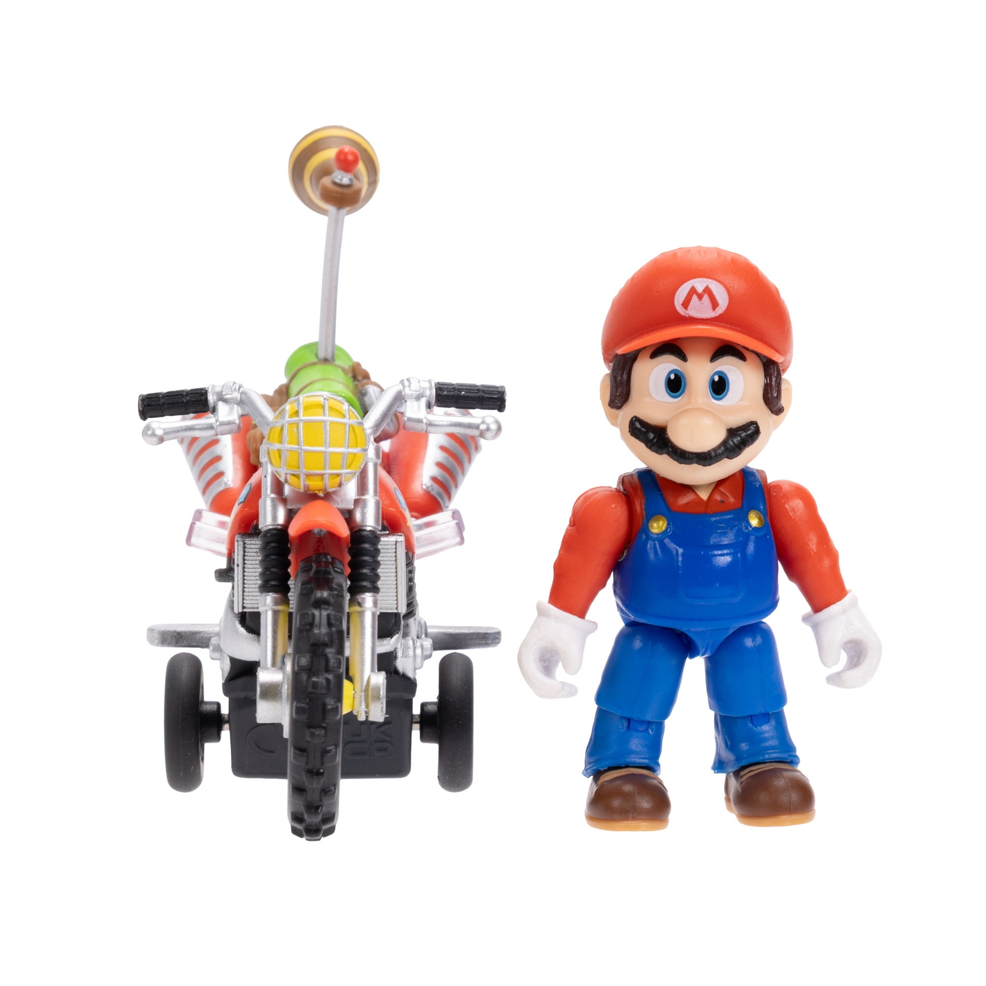 The Super Mario Galaxy Movie – 2.5” Figure with Pull Back Motorcycle – Mario