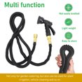 thumbnail image 3 of Garden Hose, 3X Automatic Expandable 24.6ft Water Hose Leakproof Flexible Lightweight Water Pipe with High Pressure Spray Nozzle and Storage Rack for Car, Yard, Outdoors, Rv, 3 of 7