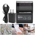 thumbnail image 4 of Thermal Receipt Printer, 1500mAh Battery Mini Label Machine Thermal Ticket Printer, Light Weight For Taxi Bill Printing Office Home EU Plug,US Plug, 4 of 8