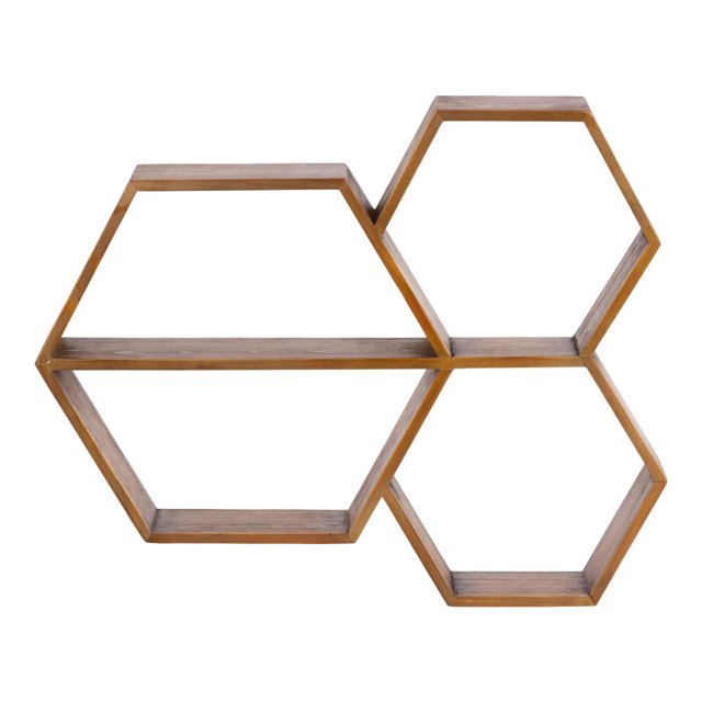 Étagère murale flottante hexagonale Hive hometrends