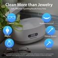 thumbnail image 3 of Magnasonic Ultrasonic Cleaner - 20oz Tank Ultrasonic Retainer Cleaner w/ 8oz Gem & Jewelry Cleaner Concentrate Solution, Digital Timer, 5 Cleaning Modes for Glasses, Rings, Dentures, Tools, Aligners, 3 of 8