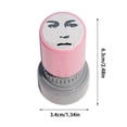 thumbnail image 2 of Expressive Game Characters Stamp Funny Expressions Photosensitive Seal with Cute Unique Expressions for & Craft Use, 2 of 3