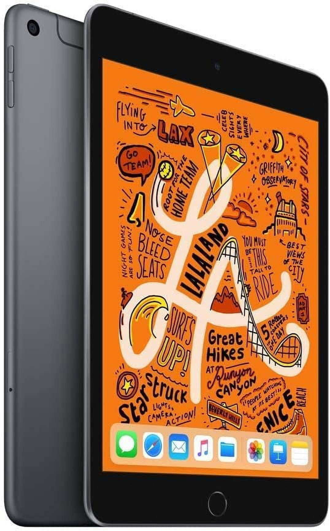 iPad Mini 第5世代 64GB Wi-Fi + Cellular Apple iPad Mini, 5th Gen (Wi-Fi, 64GB) - Space Gray (Renewed