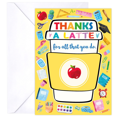 thumbnail image 1 of 10 Pcs Porte-Cartes-Cadeaux pour Enseignant Cartes-Cadeaux d'Appréciation des Enseignants avec Enveloppes, 1 of 7