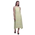 thumbnail image 1 of Bimba Robe Décontractée Longue Dos Nu à Col Licou pour Femmes, Robe de Plage Imprimée - Grand, 1 of 6