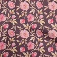 thumbnail image 1 of oneOone Polyester Spandex Wine Fabric Floral Sewing Craft Projects Fabric Prints By Yard 56 Inch Wide, 1 of 4