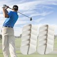 thumbnail image 2 of Golf Head Covers PU Portable Protector for Athlete Playing Exercising Golf Travel Golf Training White Small, 2 of 9