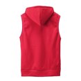 thumbnail image 2 of Qertyioot Mode Homme Gilet Sans Manches à Capuche Chemise, 2 of 9